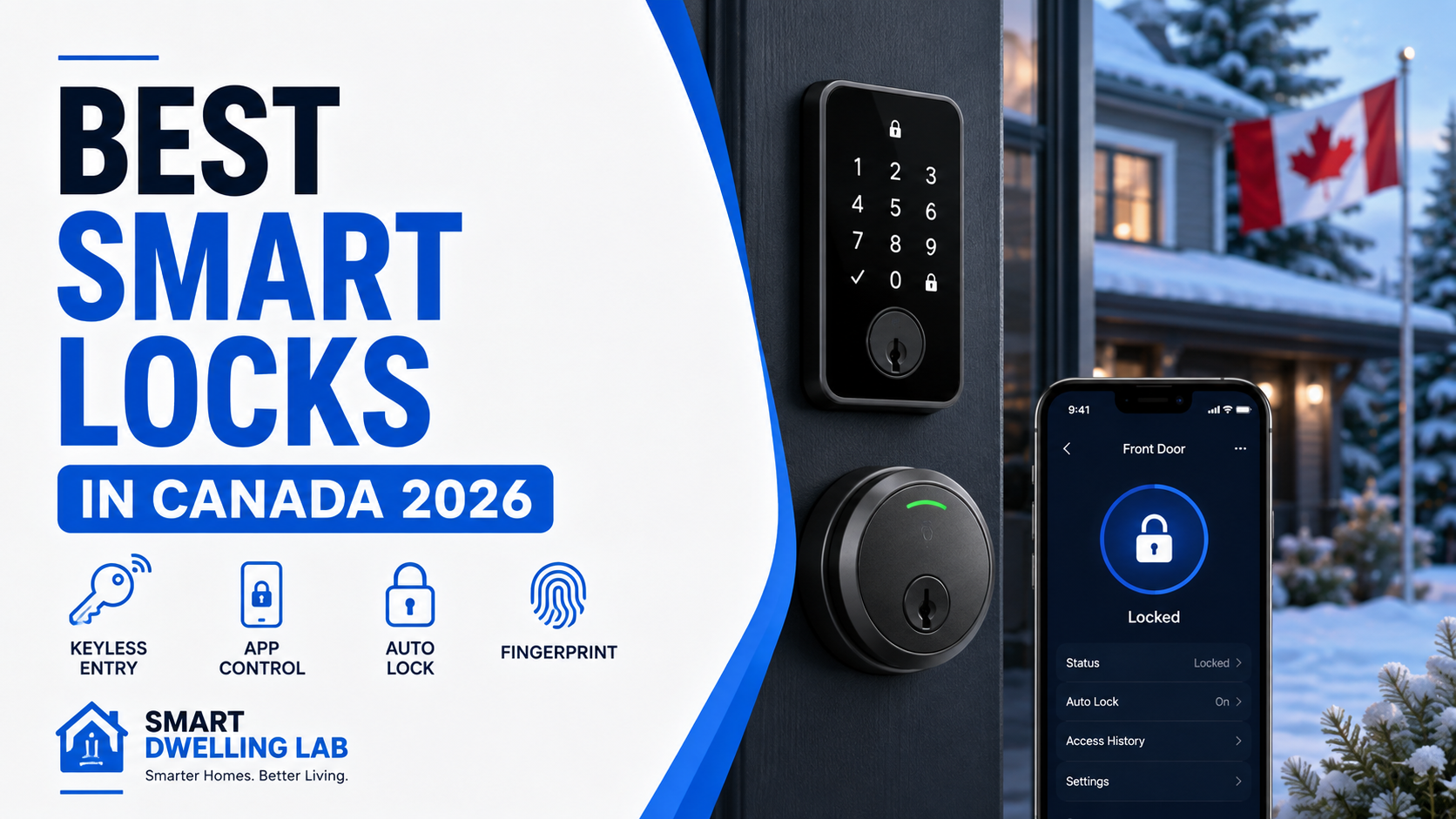 Best smart locks in Canada 2026 featured image