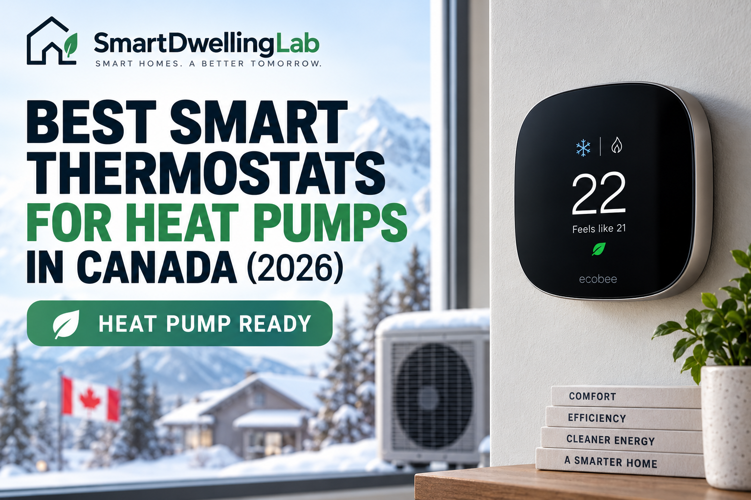 Best Smart Thermostats for Heat Pumps in Canada (2026)